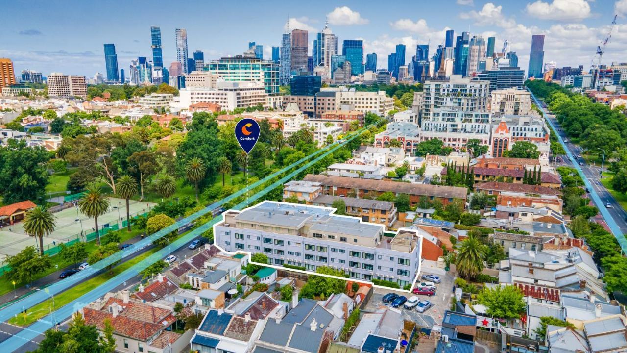 Comfort Hotel East Melbourne Buitenkant foto